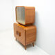 Mid-century catalogue display case