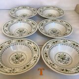 Six Royal Doulton Provençal soup plates