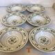 Six Royal Doulton Provençal soup plates