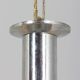 Mazzega Space Age Murano glass chrome plated chandelier, Italy 1970s
