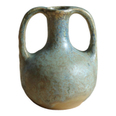 Vase à deux anses en grès de Marlotte