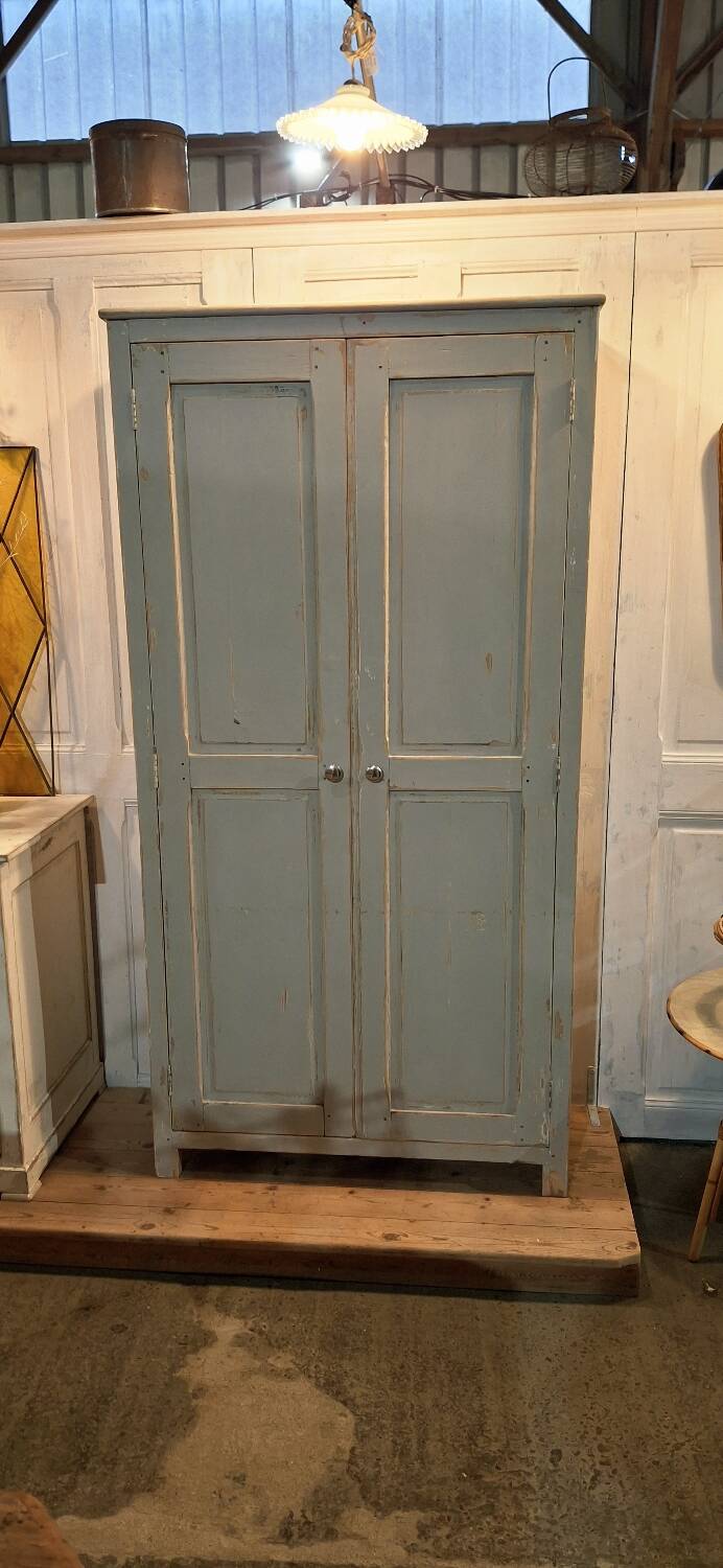 Antique pine wardrobe