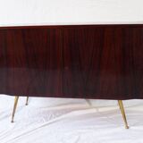 Chest of 2 doors with brass legs