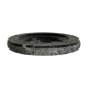 Vintage grey round marble ashtray