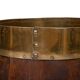 Antique Coopered Hallway Barrel, Dutch , Oak, Brass, Stick, Umbrella, Stand