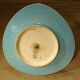 Servant silent emaux Longwy cake mignardises display