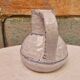 Old stamped glazed terracotta jug