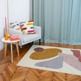 Clouds design carpet 140 x 210 cm