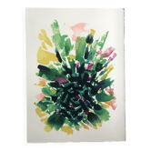 Alfred MANESSIER, Le Labyrinthe I, 1978. Lithographie originale
