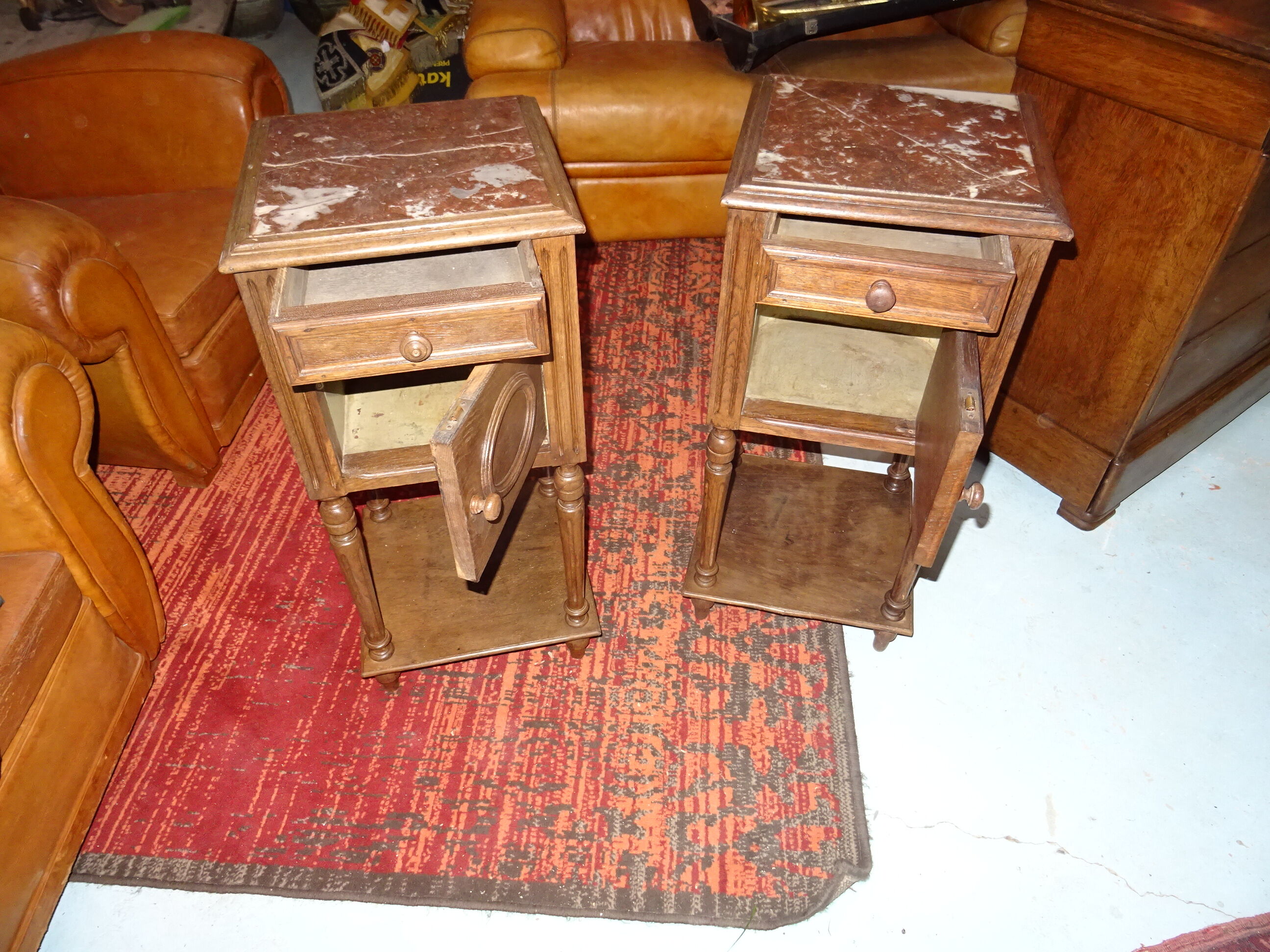 Pair of bedsides tables