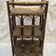 Rattan shelf
