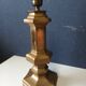 Brass lamp foot
