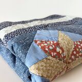 Boutis edredon en patchwork vintage