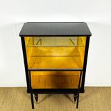 Vitrine Art déco en ébène de macassar 1940