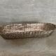 Silver-plated metal bread basket