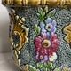 19th-century earthenware cache pot