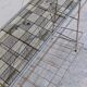 Gold metal magazine rack