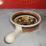 Old small ceramic pan HB Quimper