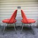 Pair of chairs "Conference" 50's by Eero Saarinen for Knoll