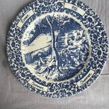 English ironstone flat plate