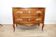 Vintage Scandinavian commode with wood and pink marble, 1960s.