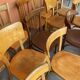 set of 20 mismatched bentwood vintage restaurant bistro chairs