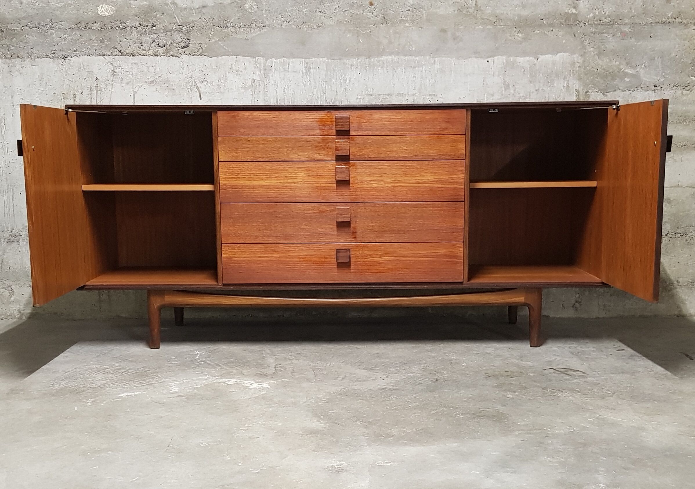 Danish Ib Kofod-Larsen teak sideboard, 1060
