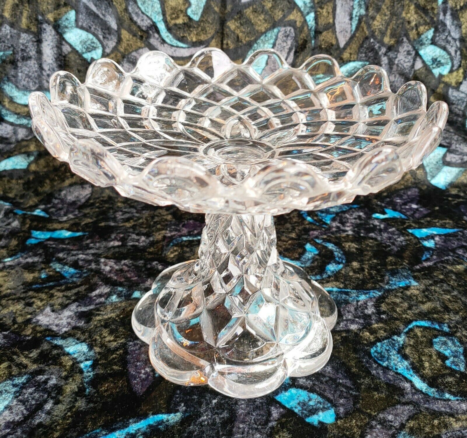 Crystal compotier Baccarat xixth