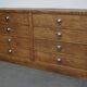 Apothecary furniture in oak France 1930