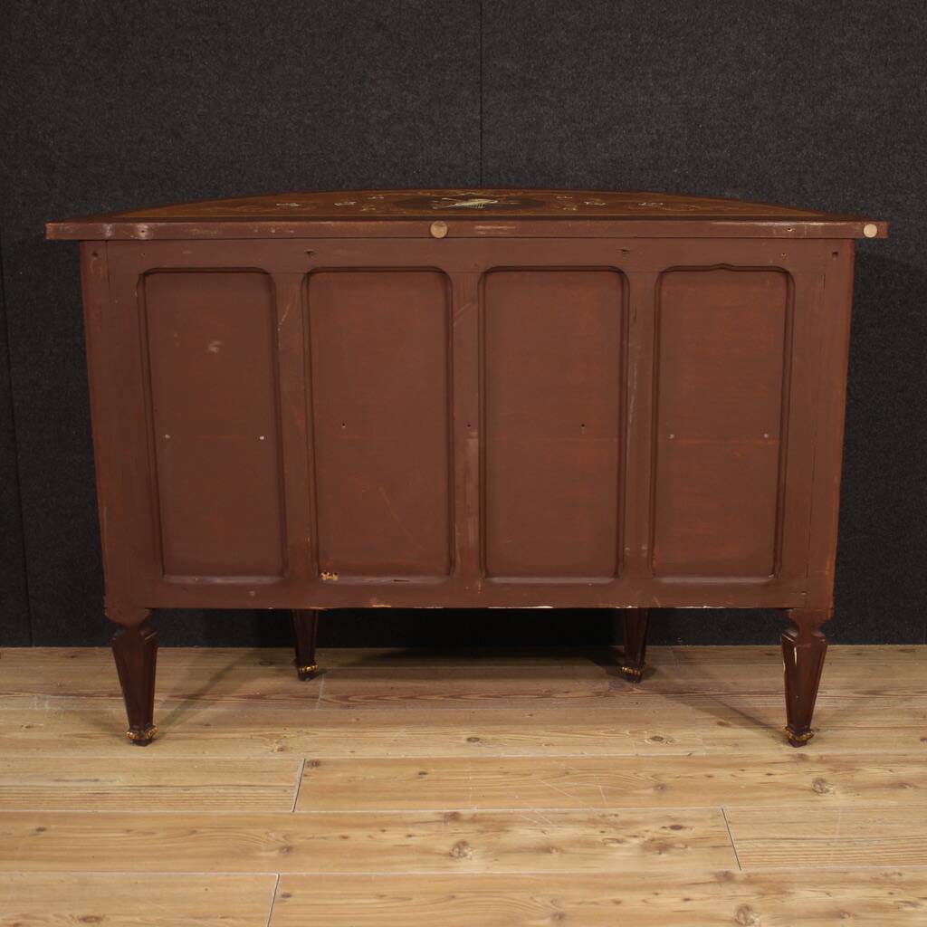 Elegant Louis XVI style inlaid sideboard
