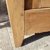 Parisian cabinet art deco raw wood