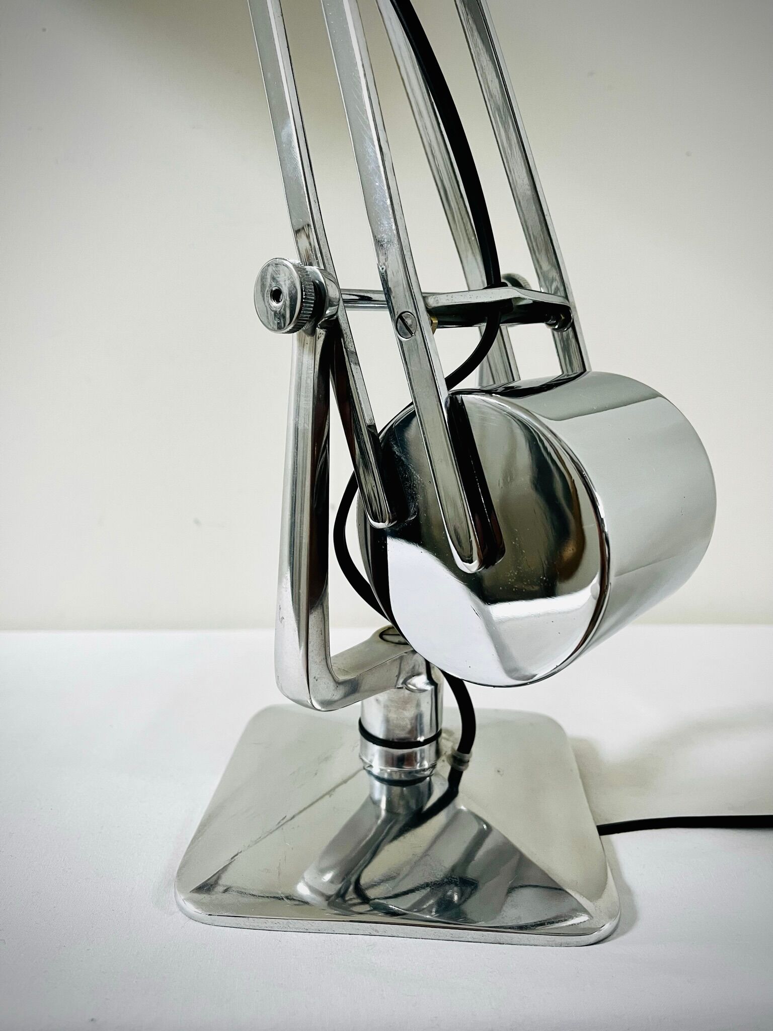 Chrome Giso Gispen "Rooney" desk lamp / Anglepoise