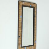 Cast iron and mosaic tiles mirror, 1960s.