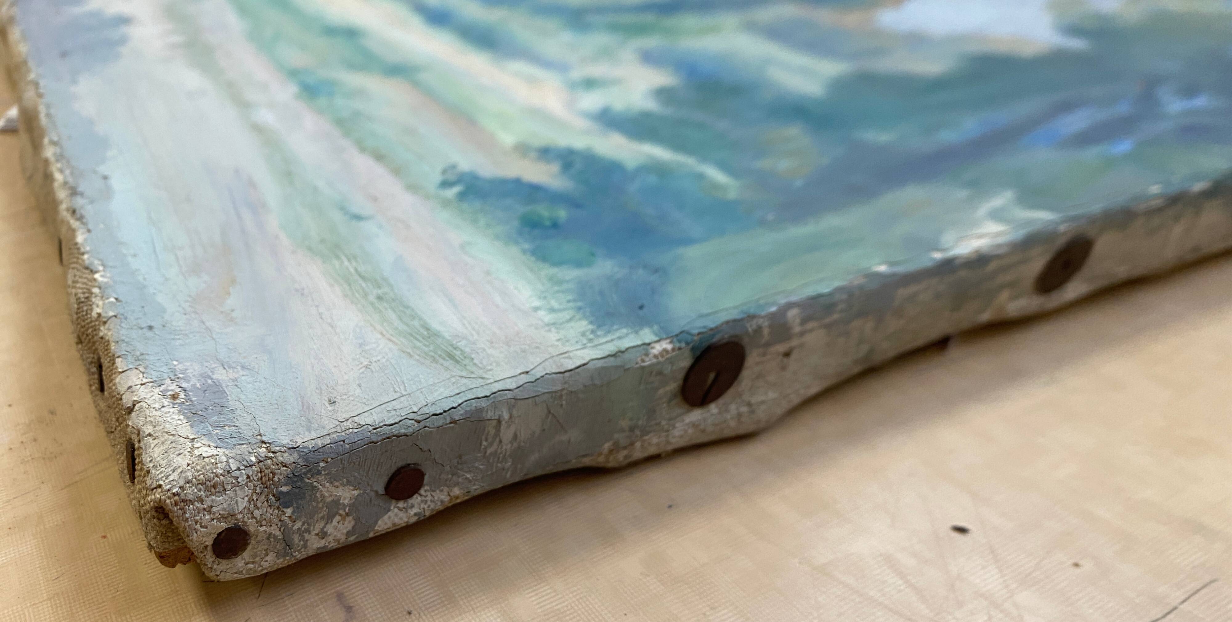 Painting "Landscape of Algeria" Jean-Désiré Bascoulès (1886/1976) HST Orientalist