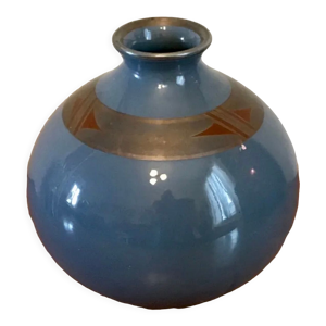 Vase boule maurice pinon faïence