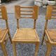 4 Vintage Chairs by Pierre Cruege, French design from the 60s