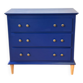 Commode bleue nocturne