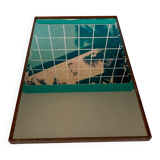 Vintage Scandinavian Mirror - Mid Century