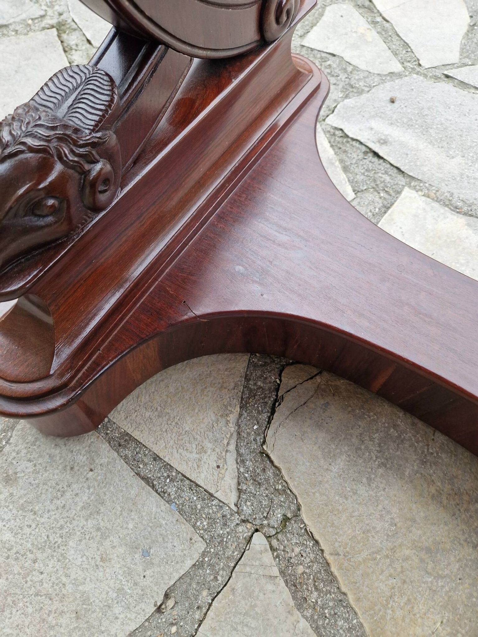 Restoration Period Work Table in Mahogany