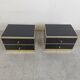 Pair of bedside cabinets, 1970s