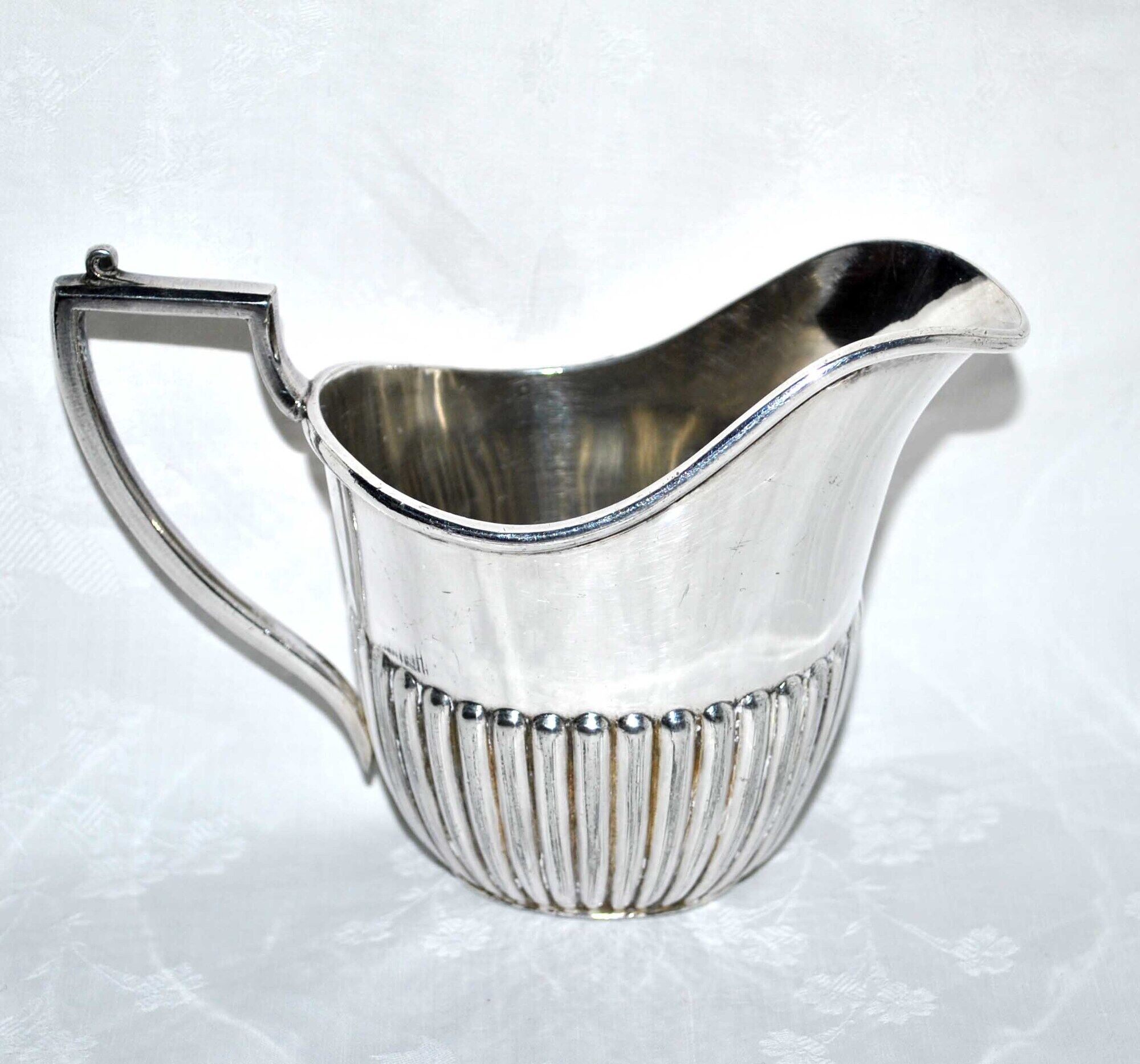 Pichet en métal argenté anglais sheffield martinoid 1930 | Selency