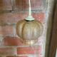 Vintage Transparent Moulded Glass Suspension #D444