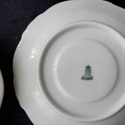 White porcelain tea service from Bavaria Heinrich H&G