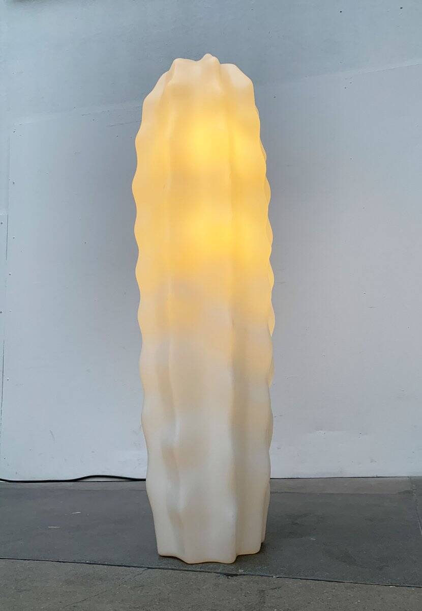 Cactus floor lamp Sucu postmodern German by Art Nowo for Flötotto