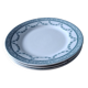 Set of 3 flat plates made of ironstone.