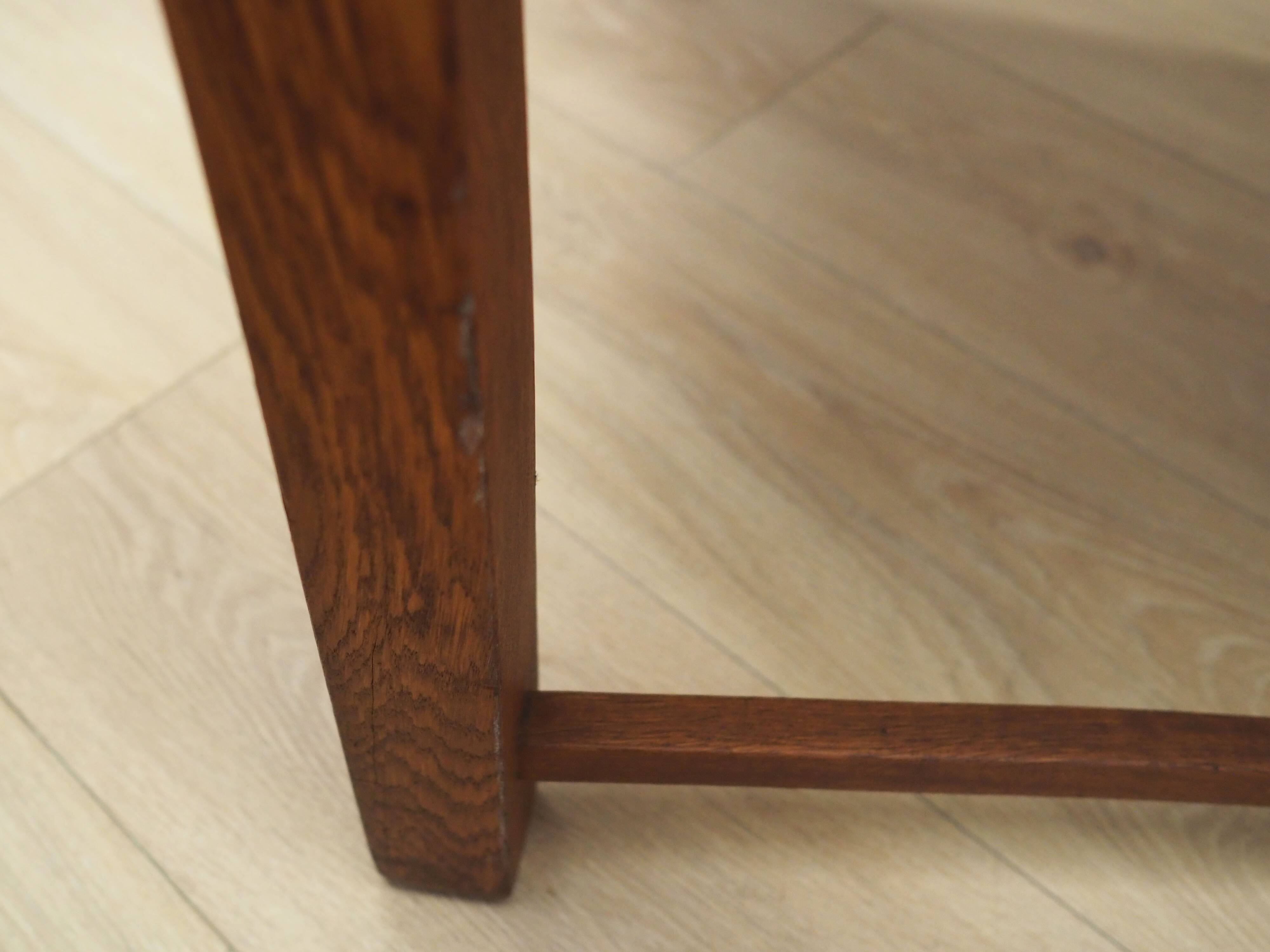 Oak armchair, Art Déco, 1950s, production: Denmark