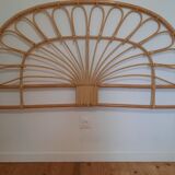 Rattan headboard