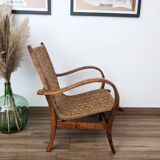 Bauhaus armchair by Erich Dieckmann Art Deco 1930s
