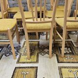 Set of 12 80s bistro chairs