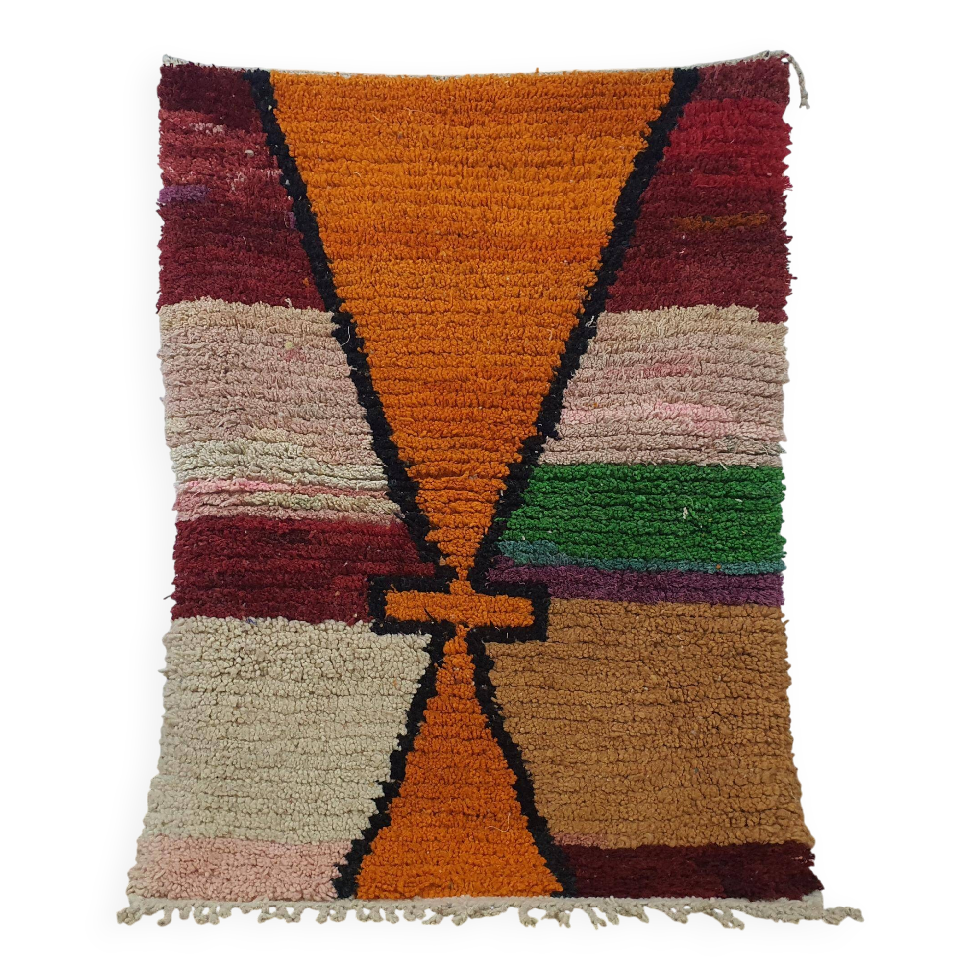 Handmade Moroccan rug 3 x 2 m